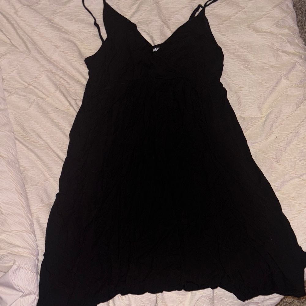 SHEIN Classic Black Dress